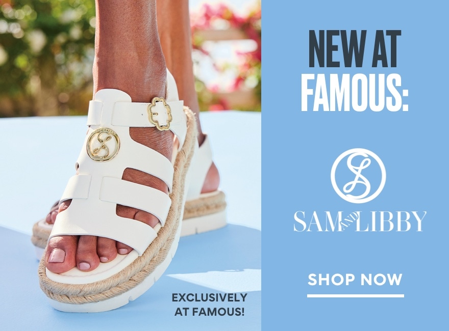 Shop Sam & Libby New at Famous 